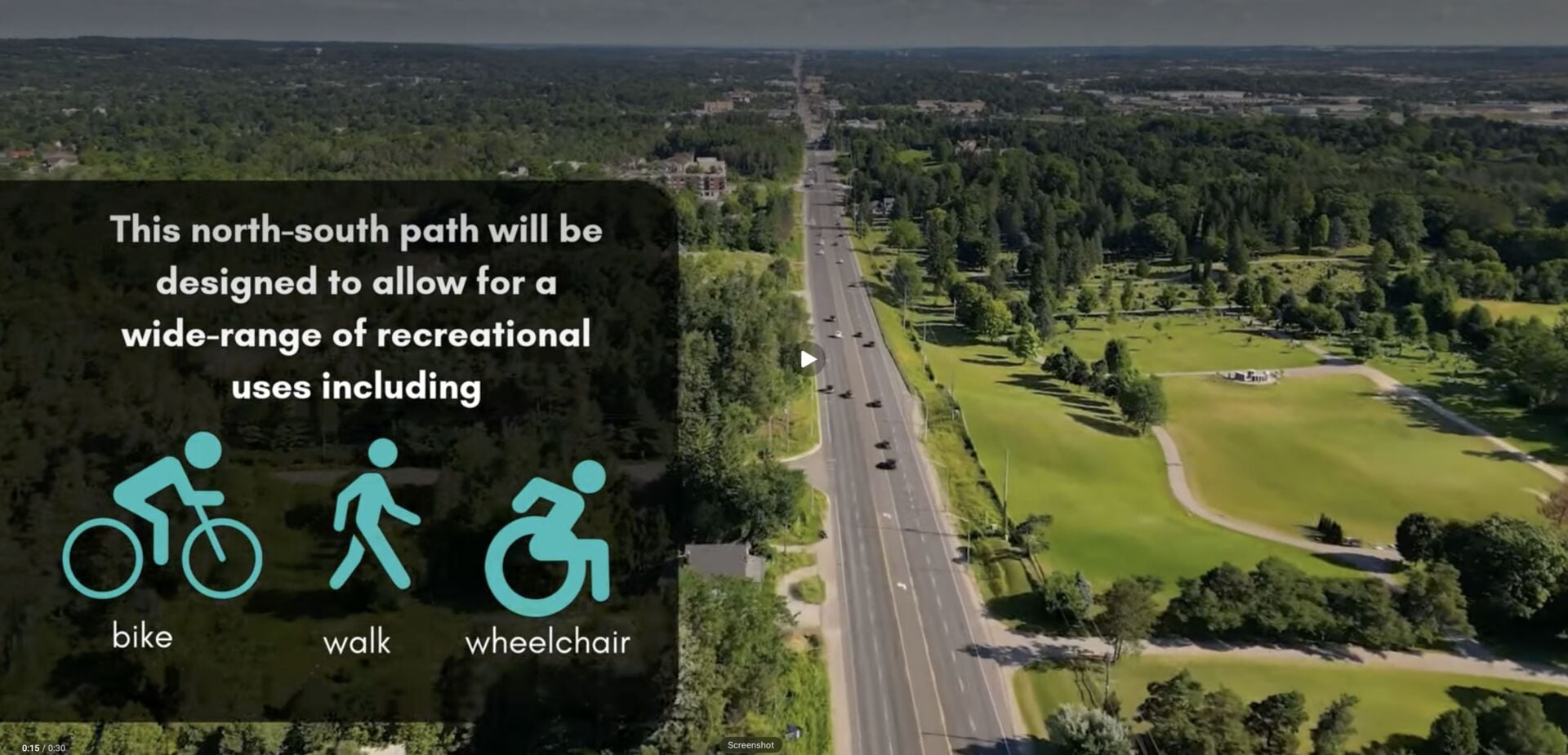 Yonge St Multi-Use Path & Sidewalk - Re-Elect Tom Mrakas | Mayor of Aurora